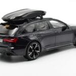 Audi RS6 C8 Avant Mythos Juodas Su Anglies Stogu Azijos Leidimas GT Spirit 1:18
