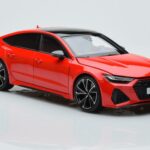 Audi RS7 C8 Sportback Raudonas Kengfai 1:18