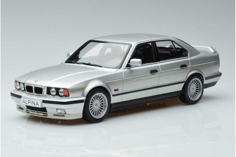 BMW Alpina B10 4.6 E34 Sidabrinis MCG 1:18