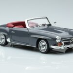 Mercedes 190 SL W121 Roadster Pilkas Norev 1:18