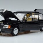 Mercedes 190E W201 Riboto Leidimo Norev 1:18