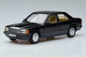 Mercedes 190E W201 Riboto Leidimo Norev 1:18