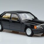 Mercedes 190E W201 Riboto Leidimo Norev 1:18