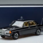 Mercedes 230 E W123 Riboto Leidimo Norev 1:18