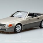 Mercedes 500 SL R129 Dūminė Sidabrinė Norev 1:18