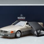 Mercedes 500 SL R129 Dūminė Sidabrinė Norev 1:18