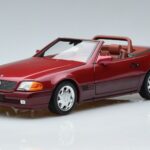 Mercedes 500 SL R129 Riboto Leidimo Norev 1:18