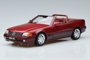 Mercedes 500 SL R129 Riboto Leidimo Norev 1:18