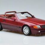 Mercedes 500 SL R129 Riboto Leidimo Norev 1:18