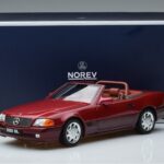 Mercedes 500 SL R129 Riboto Leidimo Norev 1:18
