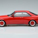 Mercedes 560 SEC W126 Widebody Raudonas Otto 1:18