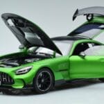 Mercedes AMG GT C190 Black Series Green Hell Magno Riboto Leidimo Norev 1:18