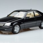 Mercedes CL600 C140 Riboto Leidimo Norev 1:18