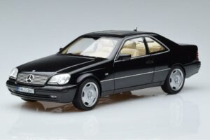 Mercedes CL600 C140 Riboto Leidimo Norev 1:18