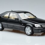 Mercedes CL600 C140 Riboto Leidimo Norev 1:18