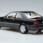 Mercedes CL600 C140 Riboto Leidimo Norev 1:18