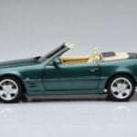 Mercedes SL500 R129 Metalinė Žalia Norev 1:18