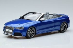 Audi RS5 B8 Kabrioletas Mėlynas GT Spirit 1:18