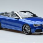 Audi Audi RS5 B8 Kabrioletas Mėlynas GT Spirit 1:18 1:18 Derva