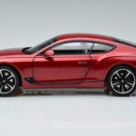 Bentley Bentley Continental GT Saldainis Raudonas Norev 1:18 1:18 Metalas