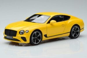Bentley Continental GT Kupė Monaco Geltonas Norev 1:18