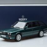 BMW BMW 325i E30 Touring Žalias Metalinis Norev 1:18 1:18 Metalas