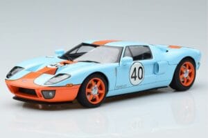 Ford GT Kupė Gulf Livery AUTOart 1:18