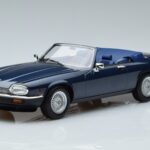 Jaguar Jaguar XJS V12 Kabrioletas Mėlynas Metalinis Ribota Laida Norev 1:18 1:18 Metalas