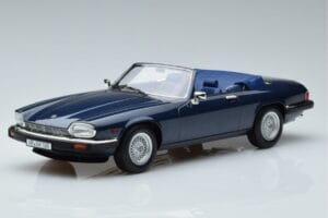 Jaguar XJS V12 Kabrioletas Mėlynas Metalinis Ribota Laida Norev 1:18