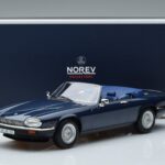 Jaguar Jaguar XJS V12 Kabrioletas Mėlynas Metalinis Ribota Laida Norev 1:18 1:18 Metalas
