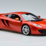 McLaren McLaren MP4-12C Kupė Su Stig Top Gear Figūrėle Minichamps 1:18 1:18 Metalas