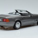 Mercedes Mercedes 500 SL R129 Pilkas Metalinis Norev 1:18 1:18 Metalas