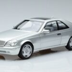 Mercedes Mercedes CL600 C140 Sidabrinė Metalik Norev 1:18 1:18 Metalas