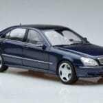Mercedes Mercedes AMG S55 W220 Sedanas Mėlynas Norev 1:18 1:18 Metalas