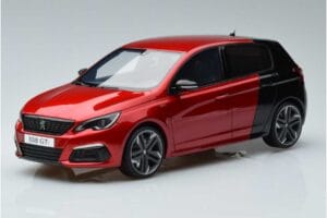 Peugeot 308 T9 GTI Raudonas Otto 1:18