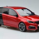 Peugeot Peugeot 308 T9 GTI Raudonas Otto 1:18 1:18 Derva