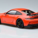Porsche Porsche 911 992 GT3 Coupe Oranžinis Norev 1:18 1:18 Metalas