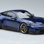 Porsche Porsche 911 992 GT3 Touring Paketas Mėlynas Metalinis Norev 1:18 1:18 Metalas