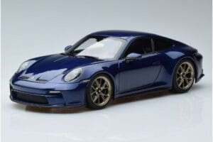 Porsche 911 992 GT3 Touring Paketas Mėlynas Metalinis Norev 1:18
