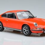 Porsche Porsche 911 2.0 E Oranžinis Norev 1:18 1:18 Metalas