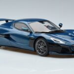 Rimac Rimac Nevera Kupė Mėlynas GT Spirit 1:18 1:18 Derva