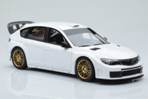 Subaru Impreza WRX STI R205 Su Pritaikytomis Dalimis Baltas Otto 1:18 OT1037 Derva - nuotrauka 4 iš 6