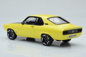 Opel Manta GSE Elektromod Geltonas Otto 1:18 OT434 Derva - nuotrauka 5 iš 6