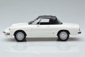 Alfa Romeo 2000 Spider Baltas Norev 1:18 187882 Metalas - nuotrauka 3 iš 7