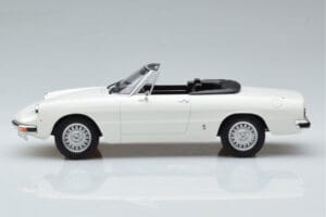 Alfa Romeo 2000 Spider Baltas Norev 1:18 187882 Metalas - nuotrauka 4 iš 7