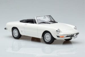 Alfa Romeo 2000 Spider Baltas Norev 1:18 187882 Metalas - nuotrauka 5 iš 7