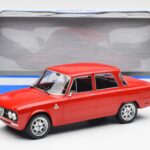 Alfa Romeo Giulia Nuova Super Raudonas Custom Wheels MCG 1:18 - image 6 of 6