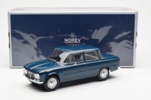 Alfa Romeo Giulia TI Naftos Mėlynas Norev 1:18 187971 Metalas - nuotrauka 6 iš 6