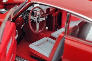 Alfa Romeo Giulietta SV #120 Mille Miglia 1956 Kyosho 1:18 08957A Metalas - nuotrauka 7 iš 9
