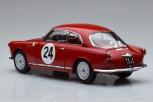 Alfa Romeo Giulietta SV #24 Targa Florio 1958 Kyosho 1:18 08957B Metalas - nuotrauka 6 iš 9